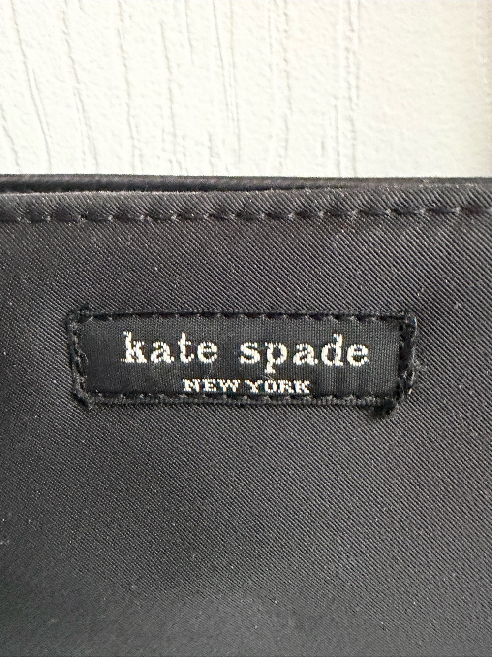 Kate Spade New York Black Women's Tote - Classic Logo Detail